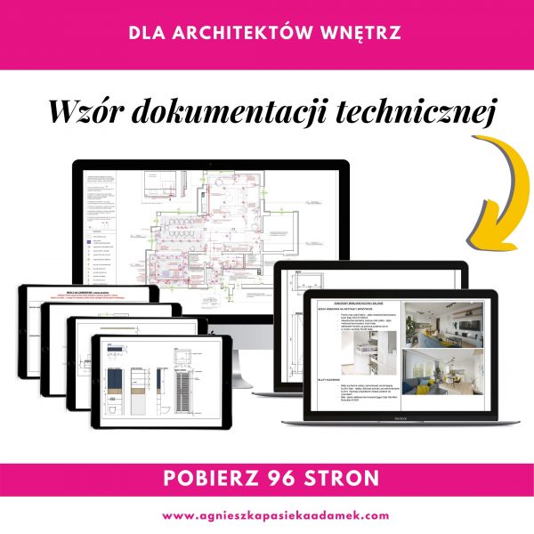 wzór dokumentacji technicznej architekt wnętrz