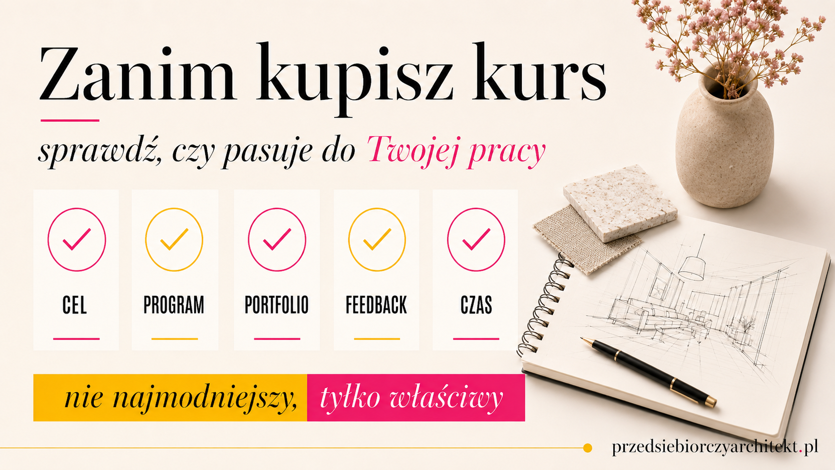 Jak wybrać kurs wizualizacji wnętrz – proces od briefu do dokumentacji