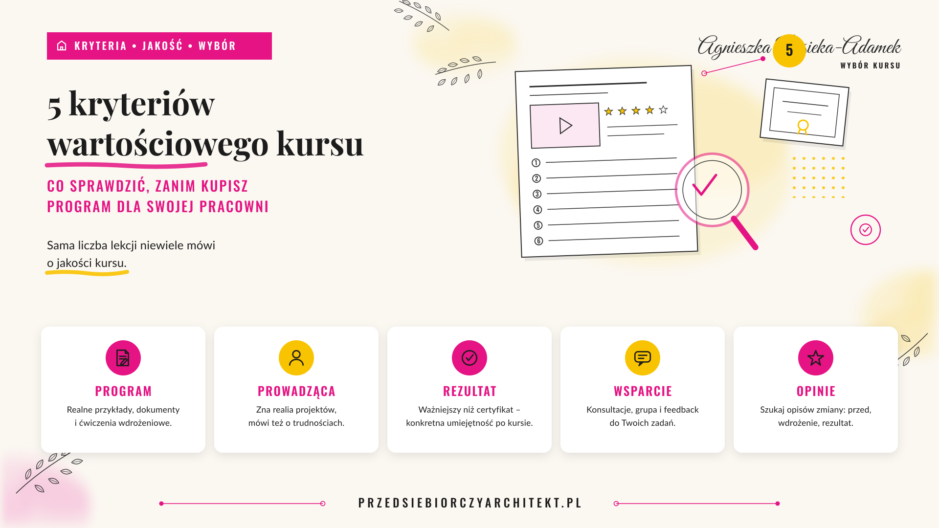kurs online dla projektanta wnętrz infografika 2